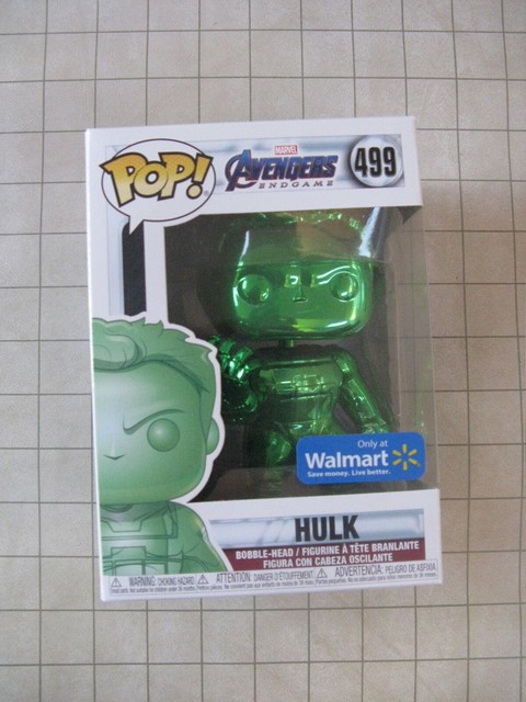 chrome hulk funko pop endgame