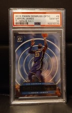 2019-20 LeBron James Donruss Optic  T-Minus 3,2,1 PSA 10 GEM MINT