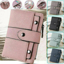 NEW Women Short Small Money Purse Wallet Lady Leather Folding Coin Card Holder