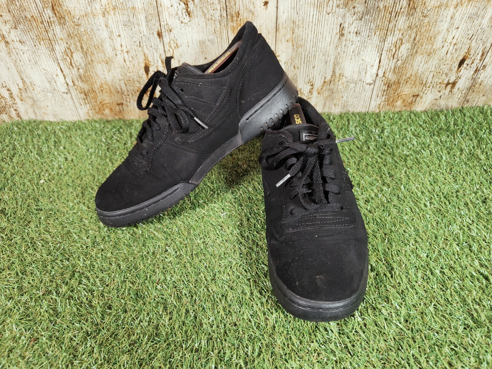 Fila black suede trainers size 5.5 UK 