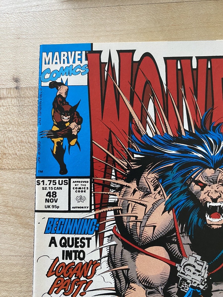 WOLVERINE #48 - MEMORIES UNBOUND! MARVEL COMICS, LOGAN, WEAPON-X