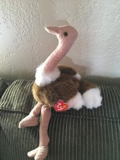 Ty Beanie big Buddy Stretch Ostrich
