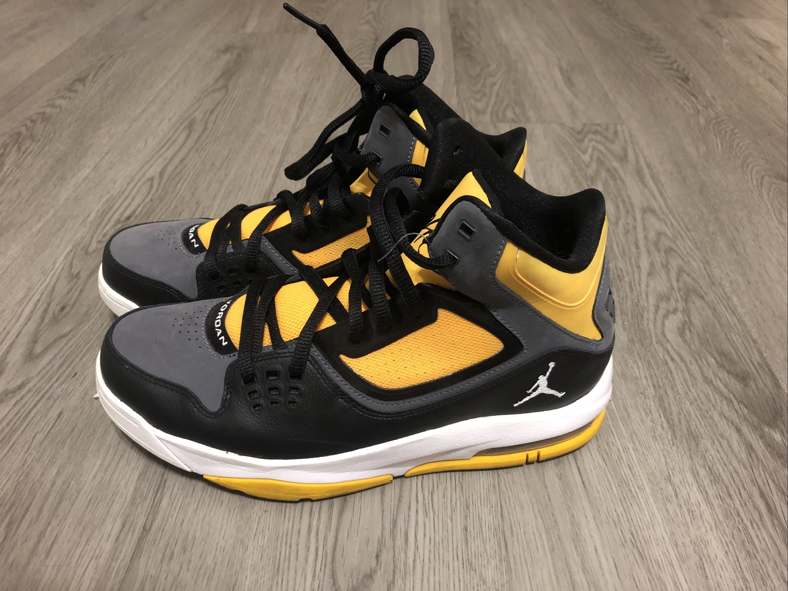 jordan flight 23 black and yellow