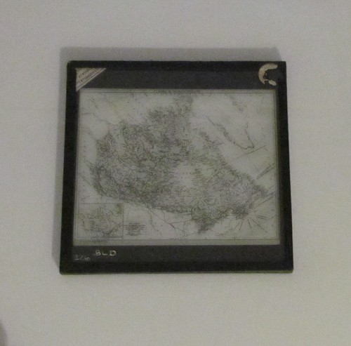 Glass Magic Lantern Slide MAP OF CANADA AND NEWFOUNDLAND C1900 - Picture 2 of 2