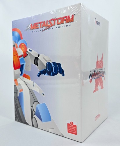 METAL STORM COLLECTOR'S EDITION NEW SEALED 2019 Retro Bit Nintendo NES Cartridge
