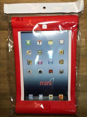 Rote stoßfeste Gummi-Hülle für Apple iPad Mini 2 oder 3 für Kinder