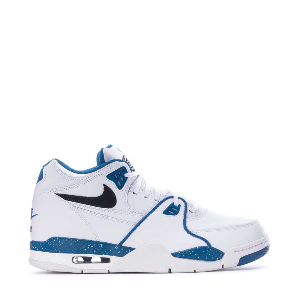 МУЖСКИЕ КРОССОВКИ NIKE FLIGHT 89 - MENS 306252 116 Белый/Темный обсидиан/Бригадный синий