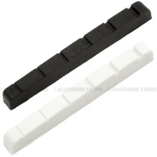 Graphite Nut for Fender Style Electric Guitar, 42mm, 43mm, Black or White - NEW
