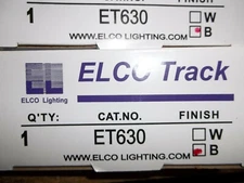 Elco ET630BK  75W Line Voltage Par30 Gimbal Fixture