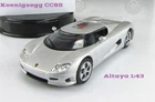 Altaya 1:43 Koenigsegg CC8S series "Supercars"
