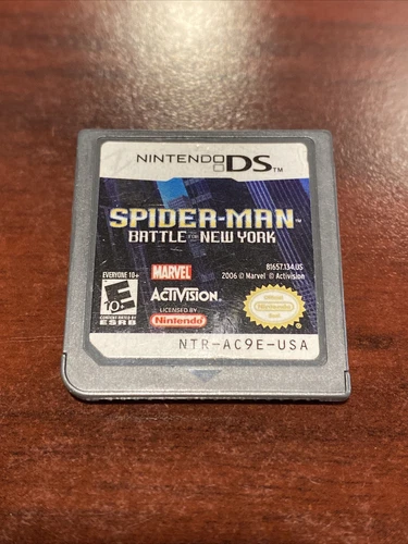Authentic Spider-Man: Battle for New York (Nintendo DS) - Cart Only - TESTED