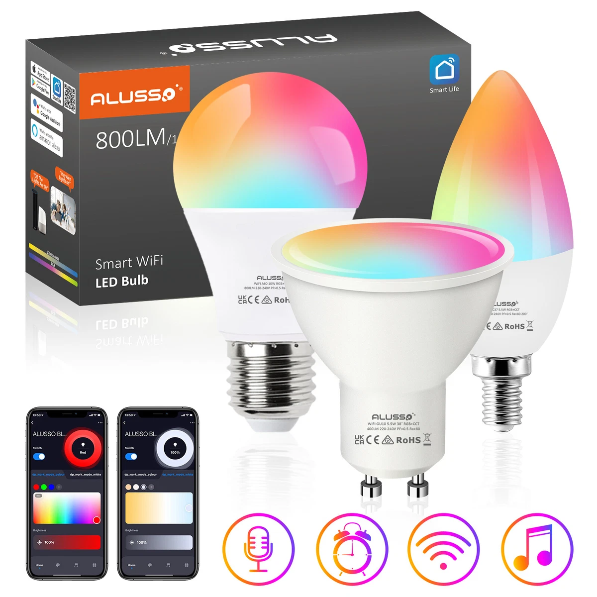 E14 smart store bulb google home
