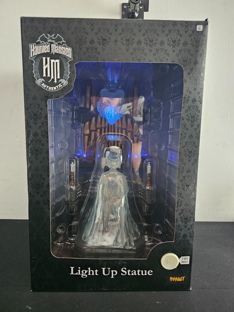 Disney Haunted Mansion Organ Player Light Up Statue Halloween 14