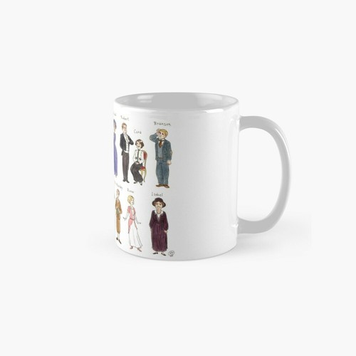 Downton A. Portraits 11 Oz & 15 Oz Mugs, Downton Abbey Mugs, Abbey