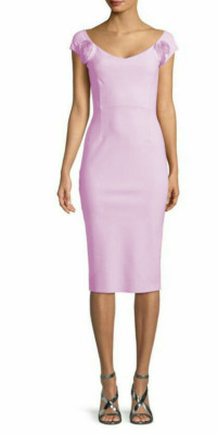 NWT Chiara Boni La Petite Robe Kajsa Rose Light Pink Dress 6U.S./42IT MSRP$750
