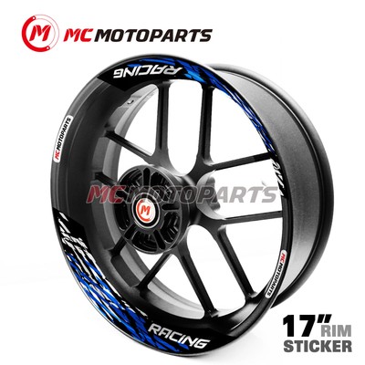 17'' Rim Decal Wheel Sticker S07 For Buell XB12XT M2 Cyclone
