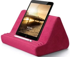 Tablet Pillow Holder Foldable iPad Stand for Lap Bed and Desk Tablet Soft New