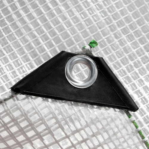 TRANSPARENT TARPAULIN Strengthened Waterproof Strong Premium Quality / 100g/sm - Picture 7 of 13