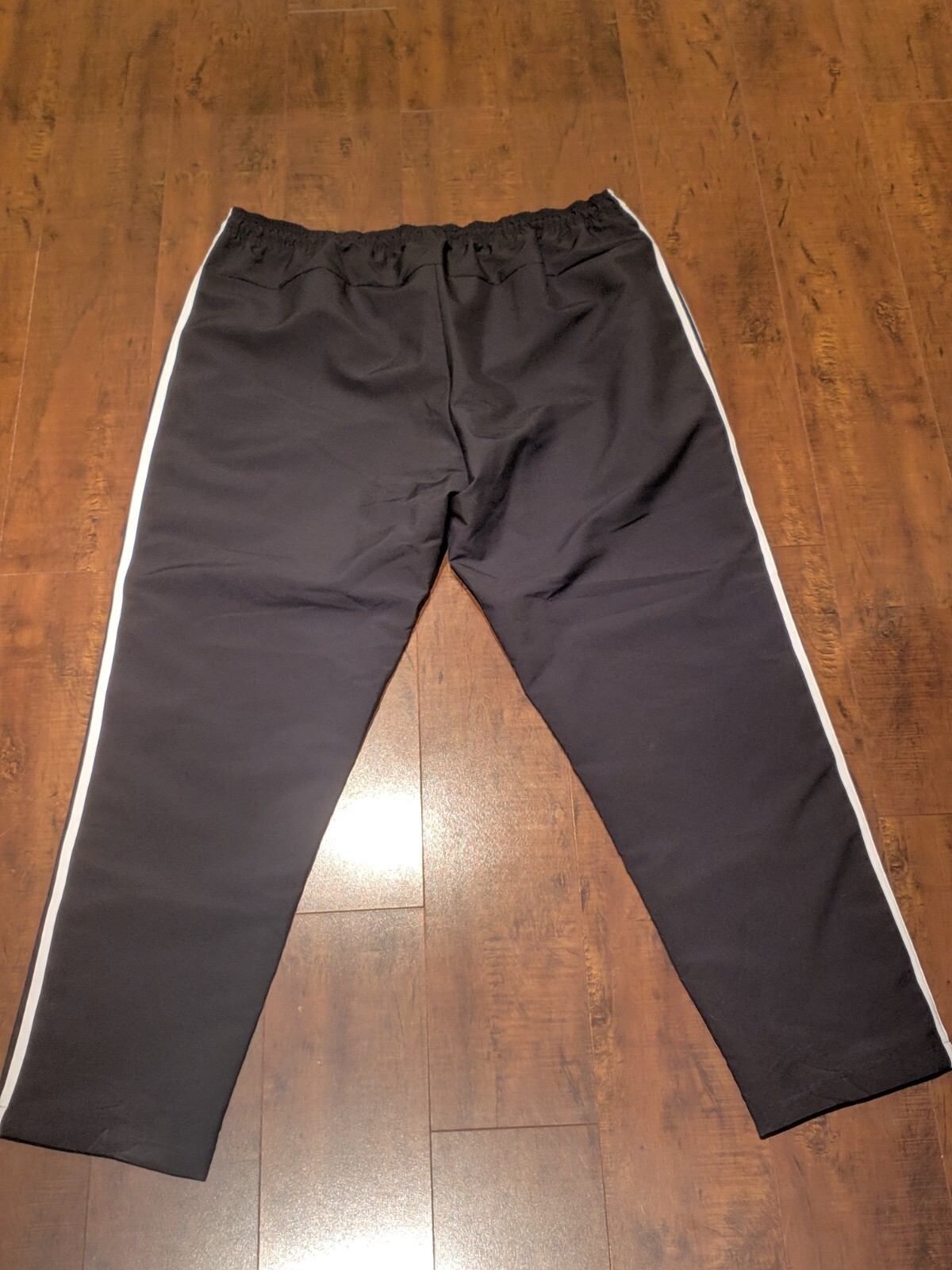 Adidas Essentials 3-Stripes Wind Pants Black Size… - image 4