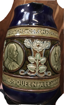 Royal Doulton 1902 KING EDWARD VII Coronation incl. Future George V & Edward VII
