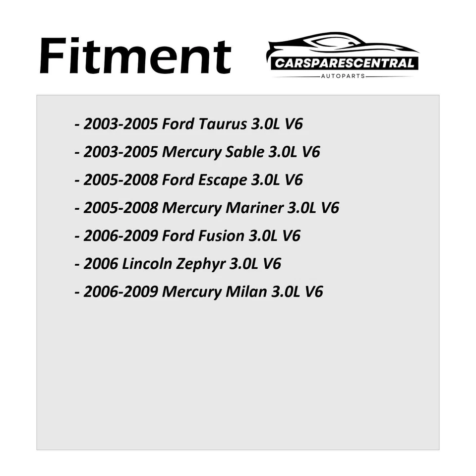 Salida de agua de refrigerante del motor para Ford Fusion 2006 2007 2008 2009 3,0 L Foto 2 de 4