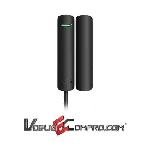 Ajax 44394 DoorProtect Plus Fibra Black | Allarme Cablato Porte e Finestre