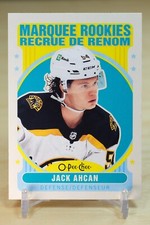 2021-22 Upper Deck OPC Marquee Rookies Retro #635 Jack Ahcan - Boston Bruins