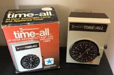 Vintage Intermatic Time-All 24 Hour Lamp Appliance Automatic Indoor Timer Tested