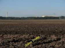 Photo 6x4 Over ploughland to Barrington Harston/TL4251 An October view t c2012