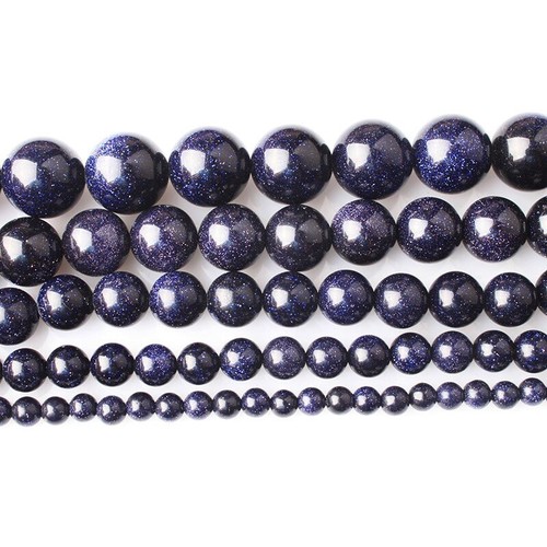 Wholesale Natural Gemstone Round Spacer Loose Beads 4mm 6mm 8mm 10mm 12mm - Picture 14 of 50