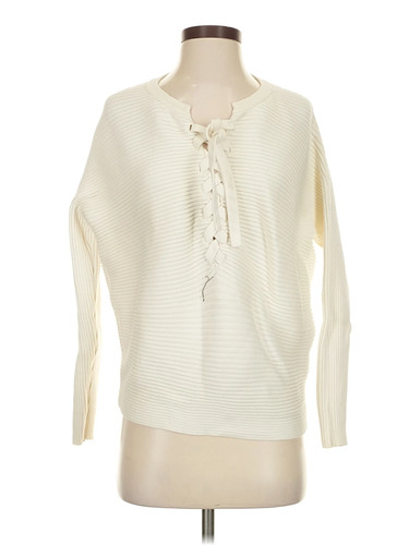 Designers Remix Charlotte Eskildsen Women Ivory Pullover Sweater S