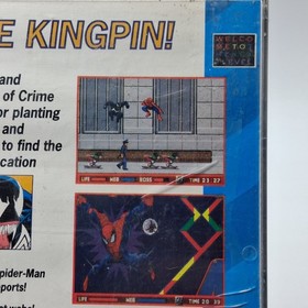 Sega CD Amazing Spider-Man vs The Kingpin Marvel Comics No Manual Untested 