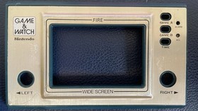 Nintendo Game & Watch Fire X 2 Wide Screen for parts not working