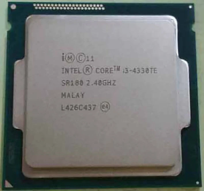 Intel Core i3-4330TE 2.40GHz 2 Cores 4 Threads 4M Cache LGA1150 CPU Processor - Image 2 of 4
