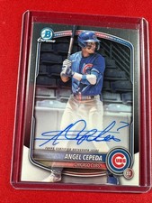 2025 Bowman Chrome Angel Cepeda Prospect Auto #CPA-AC