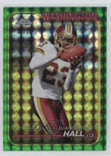 2024 Topps Chrome Green Geometric Refractor 32/99 DeAngelo Hall #195 1q0l