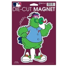 PHILADELPHIA PHILLIES PHILLIE PHANATIC MASCOT DIE CUT MAGNET NEW WINCRAFT 👀