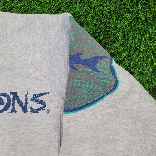 Vintage Maui-&-Sons Sweatshirt Medium 21x22 Gray - Picture 12 of 12