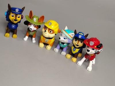 Lot Of 6 Paw Patrol Transforming Pup Pack SNOW RESCUE Arctic Pups