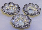 (3) Sterling Silver Reed & Barton Francis I Nut Dishes or Bowls X569 152g