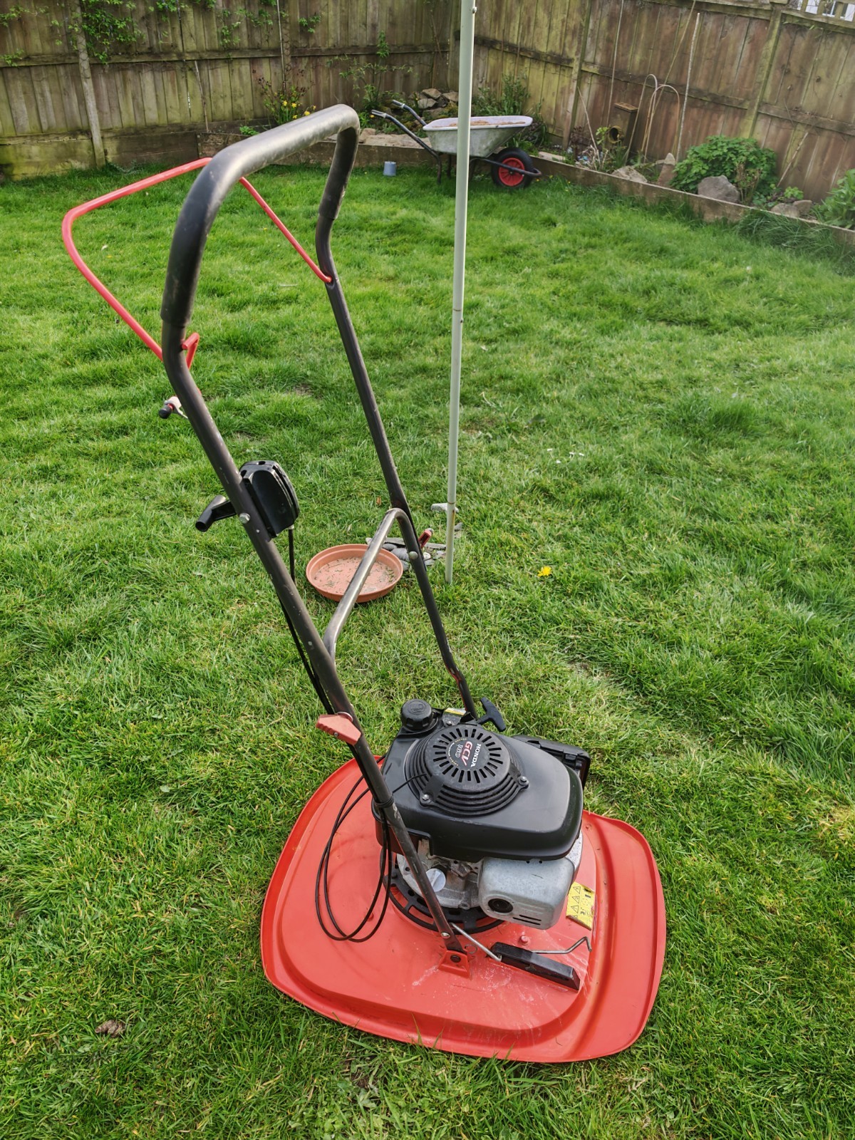 Flymo Engine Flymo XL500 Petrol Hover Mower With Honda GCV160 4 Stroke Engine | eBay UK