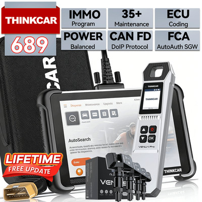 ThinkScan 689 +iPro TPMS Programming Tool ECU Coding Scanner Car Diagnostic Tool