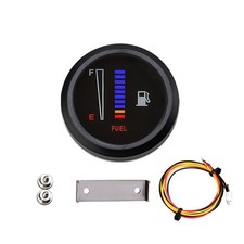 1224v 2 Car Motorcycle Fuel Level Meter Gauge Led Display Digital 0-190ohm