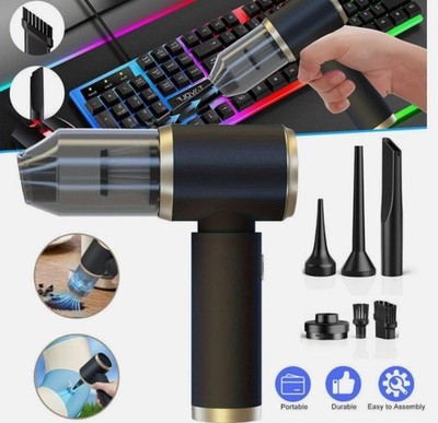 9 In1Mini Portable Cordless Handheld Air Blower & Vacuum Cleaner for Home&Car==#