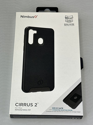 Nimbus9 Cirrus 2 Case for Samsung Galaxy A21 - Black