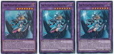3x Dunkles Magier Mädchen der Drachenritter - (DRL3-DE044 -1. Auflage- Ultra Rare) - NM