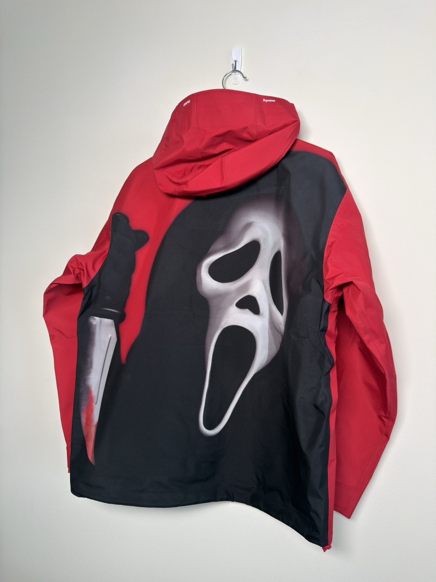 SMALL - Supreme Ghostface GORE TEX Shell Jacket Red S SS26 Ships