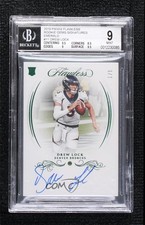 2019 Flawless Rookie Gems Signatures Emerald 1/5 Drew Lock BGS 9 MINT Auto 19fe