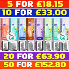 Lost Mary BM600 Refills | Prefilled Replacement Pods | 20mg Lost Mary Refills-F7