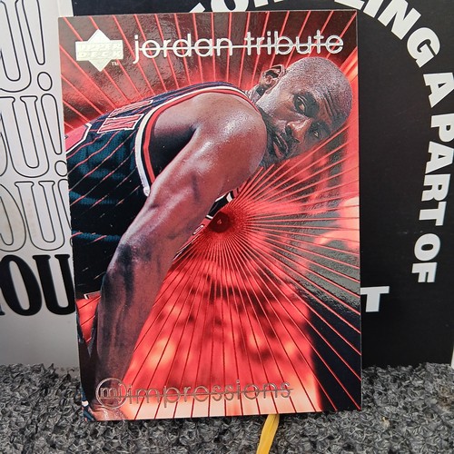 Michael Jordan #MJ47 1997 Upper Deck Michael Jordan Tribute card